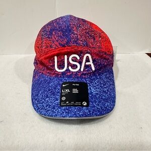 Nike USA Red and Blue Fly Cap